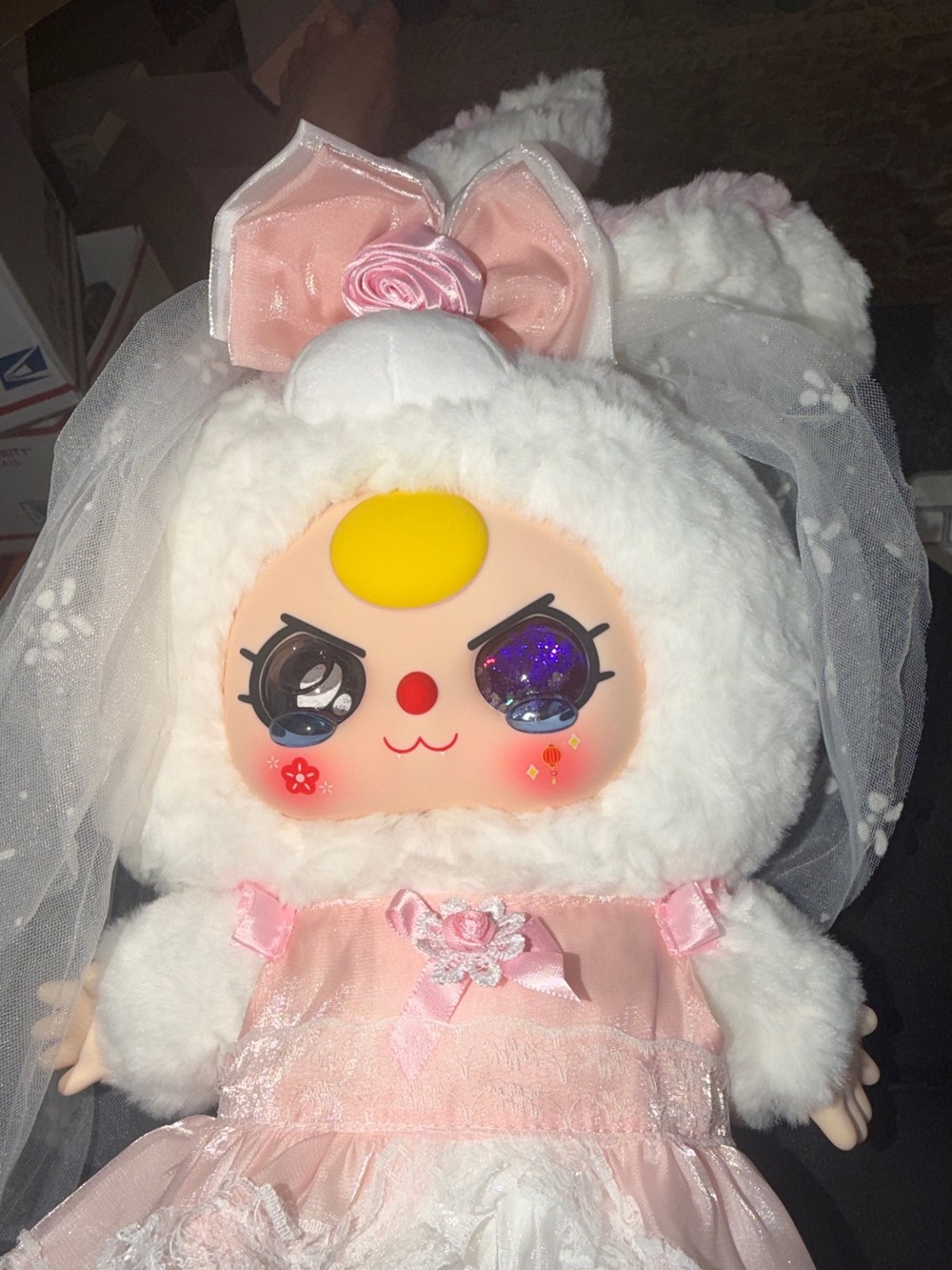 Baby Three 400% Romantic Wedding – [Heart to Heart] Plush - Picture 11 of 14